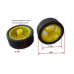 Tracked Wheel for BO Motor - Yellow - 65mm x 26mm