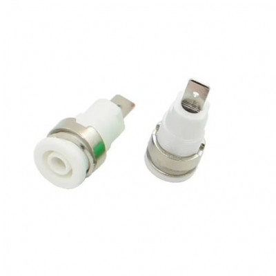 Type: A White 4mm Banana Plug Jack Socket 1KV /MAX 32A