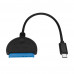 Type C to SATA 2.5 Inch External Hard Disk Data Cable