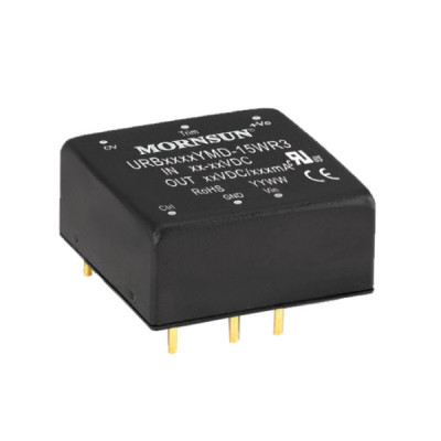 URB2405YMD-15WR3 Mornsun 24V to 5V DC-DC Converter 15W Power Supply Module - DIP Package