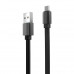 USB-A to Micro-USB Flat Cable - 30CM