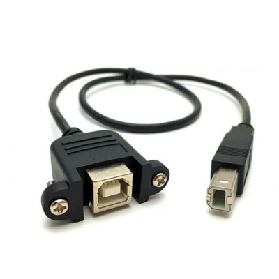 USB B to B Male - Female Extension Cable