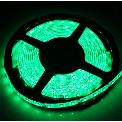 Waterproof IP-65 5050 Green SMD LED Strip - 5 Meter