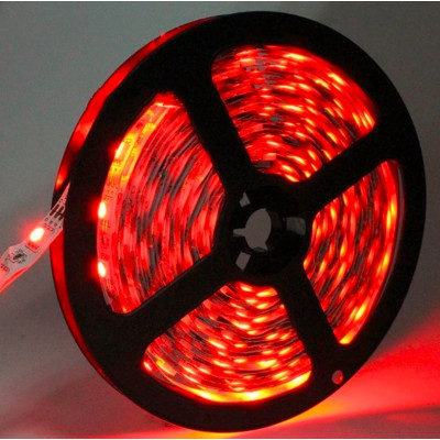 Waterproof IP-65 5050 Red SMD LED Strip - 5 Meter