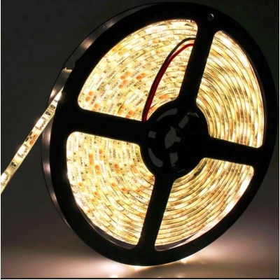 Waterproof IP-65 5050 Warm White SMD LED Strip - 5 Meter