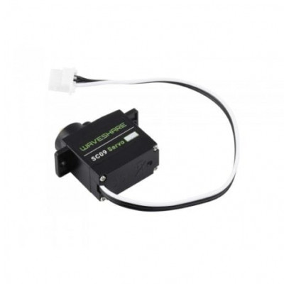 Waveshare 2.3kg Dual-axis Serial Bus Servo, Two-way Feedback, Servo/Motor Mode Switchable, Compact Size, 300° Rotation Angle