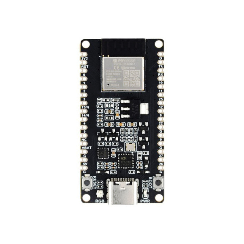 Waveshare ESP32-H2 Microcontroller, 96MHz Processor, ESP32-H2-MINI-1-N4 ...