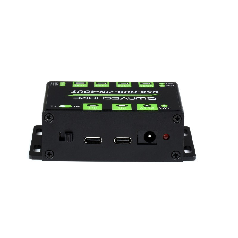 Waveshare Industrial Grade USB HUB, Extending 4x USB 2.0 Ports ...