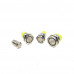 YELLOW 16 mm 12V-24 V Momentory Metal Switch