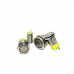 YELLOW 16 mm 12V-24 V Momentory Metal Switch