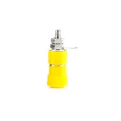 Yellow JS-910B 4mm Banana Socket Jack