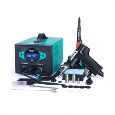 YIHUA 948-III 3 in 1 Desoldering Rework 110W Soldering Iron Welding Solder Suck Vacuum Pick Up Pen Desoldering Soldering Station